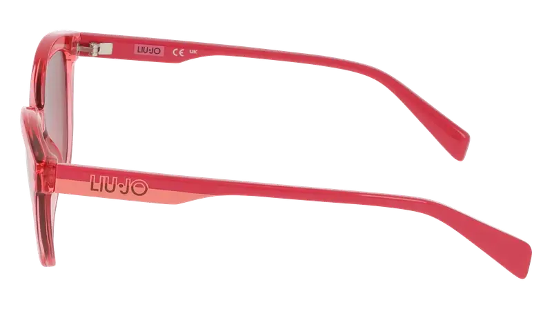 Liu Jo Junior LJ3611S 506 Occhiali da sole Bio-iniettato Rosso Marrone Cat Eye Normale miniatura 2