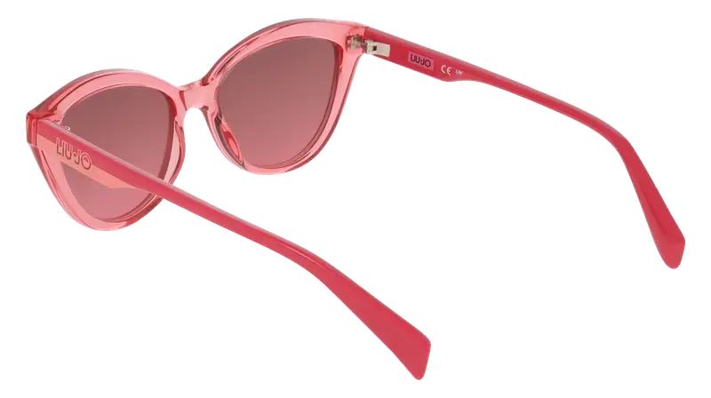 Liu Jo Junior LJ3611S 506 Occhiali da sole Bio-iniettato Rosso Marrone Cat Eye Normale miniatura 3