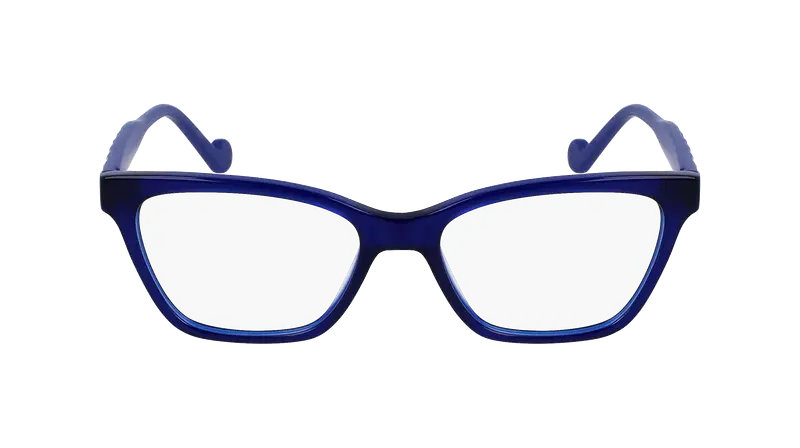 Liu Jo Junior LJ3613 424 Montature da vista Acetato Blu Squadrata Normale Fotocromatiche miniatura 2