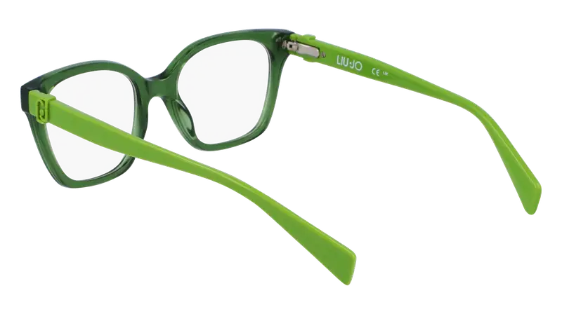 Liu Jo Junior LJ3618 300 Montature da vista Bio-iniettato Verde Squadrata Normale Normale miniatura 2