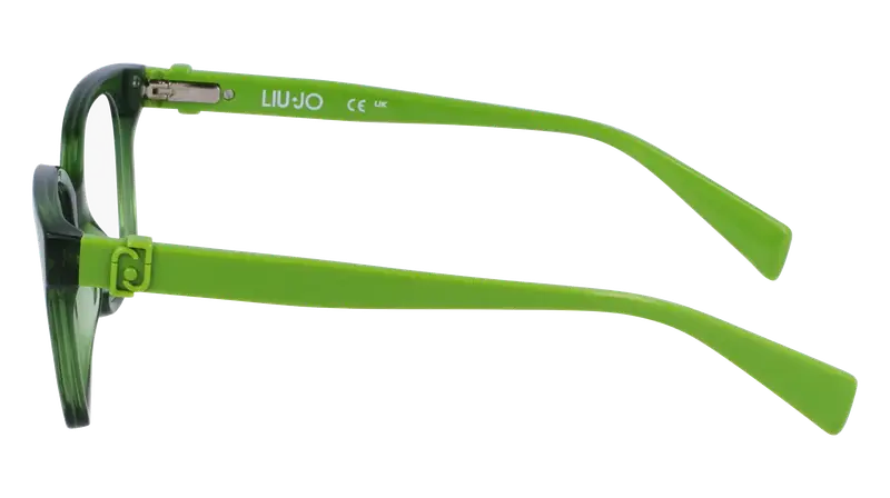 Liu Jo Junior LJ3618 300 Montature da vista Bio-iniettato Verde Squadrata Normale Normale miniatura 3