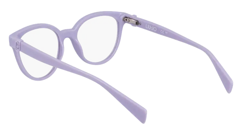 Liu Jo Junior LJ3619 517 Montature da vista Bio-iniettato Lilla Geometrica Normale Normale miniatura 2