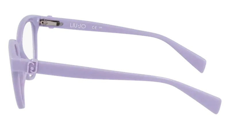 Liu Jo Junior LJ3619 517 Montature da vista Bio-iniettato Lilla Geometrica Normale Normale miniatura 3