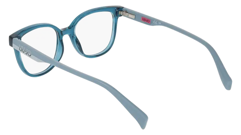 Liu Jo Junior LJ3620 423 Montature da vista Bio-iniettato Petrolio Geometrica Normale miniatura 3