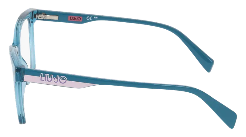 Liu Jo Junior LJ3621 502 Montature da vista Bio-iniettato Blu Squadrata Normale miniatura 2