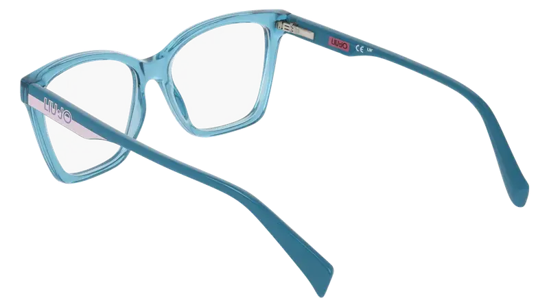 Liu Jo Junior LJ3621 502 Montature da vista Bio-iniettato Blu Squadrata Normale miniatura 3