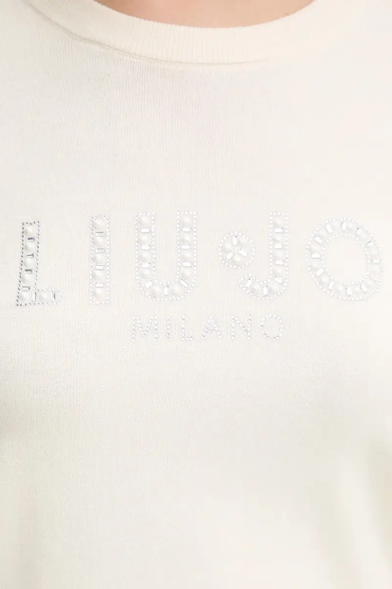 maglione donna colore beige TF5248.MS63L miniatura 4