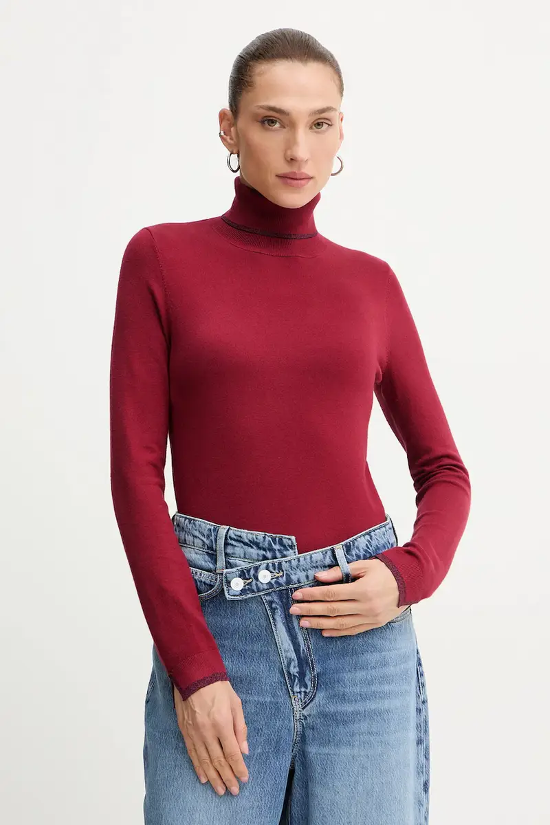 maglione donna colore granata MF5229 MS49I