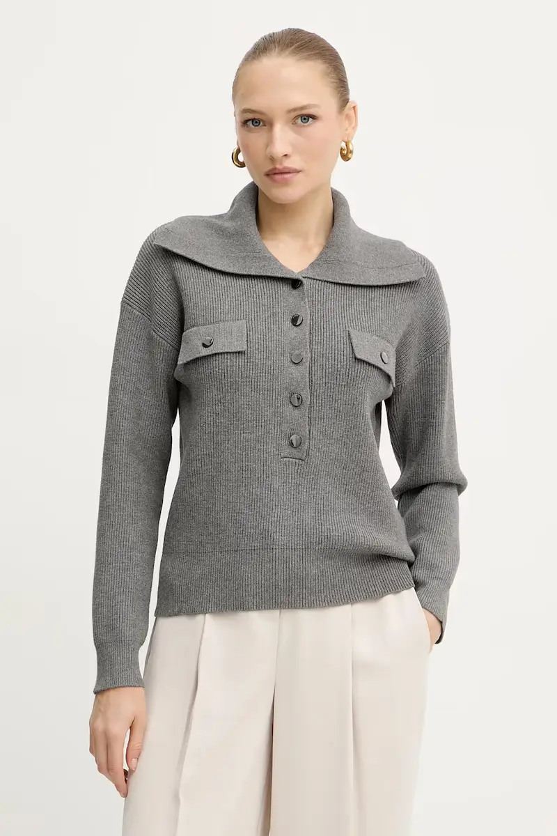 maglione donna colore grigio MF5373 MS99E