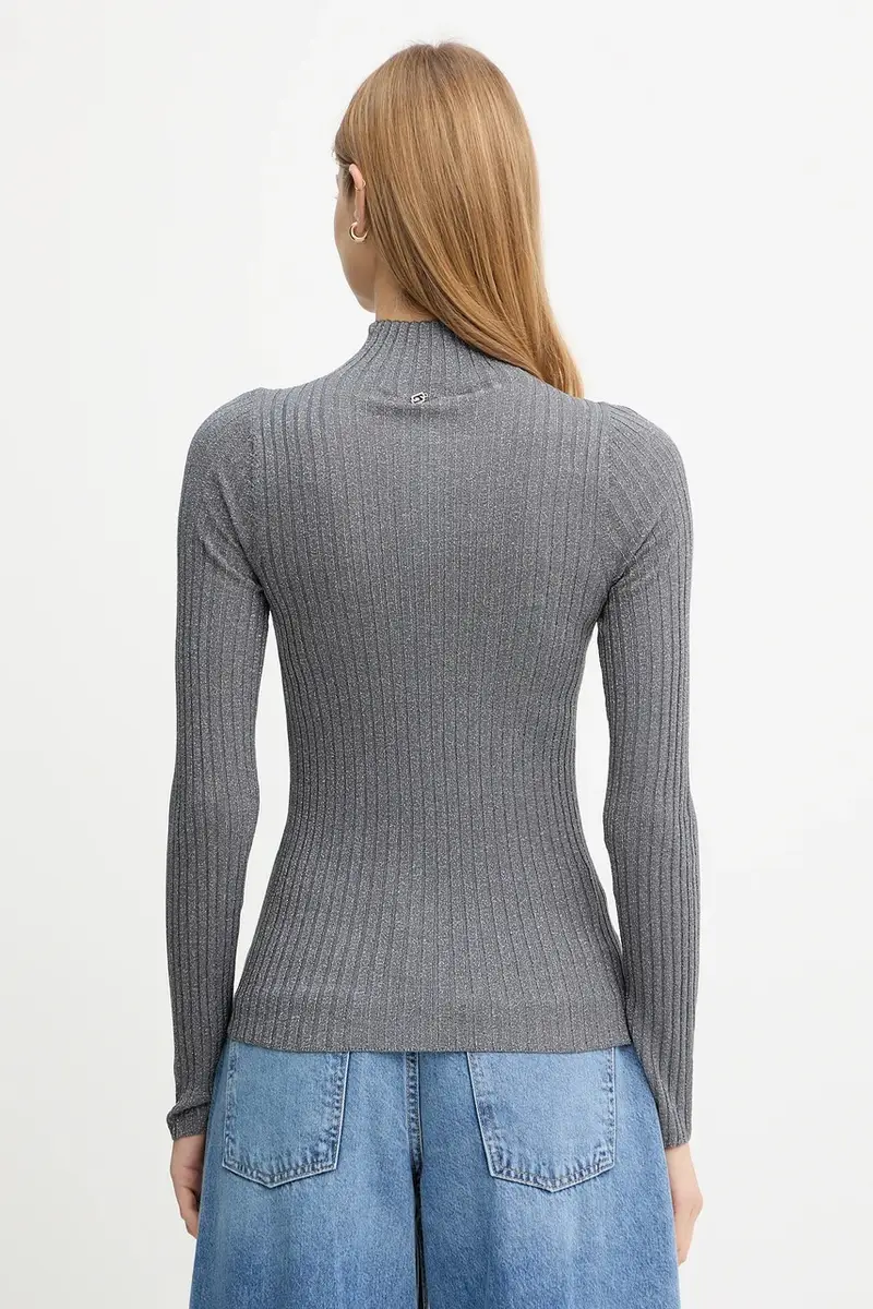 maglione donna colore grigio MF5389 MS46J miniatura 3