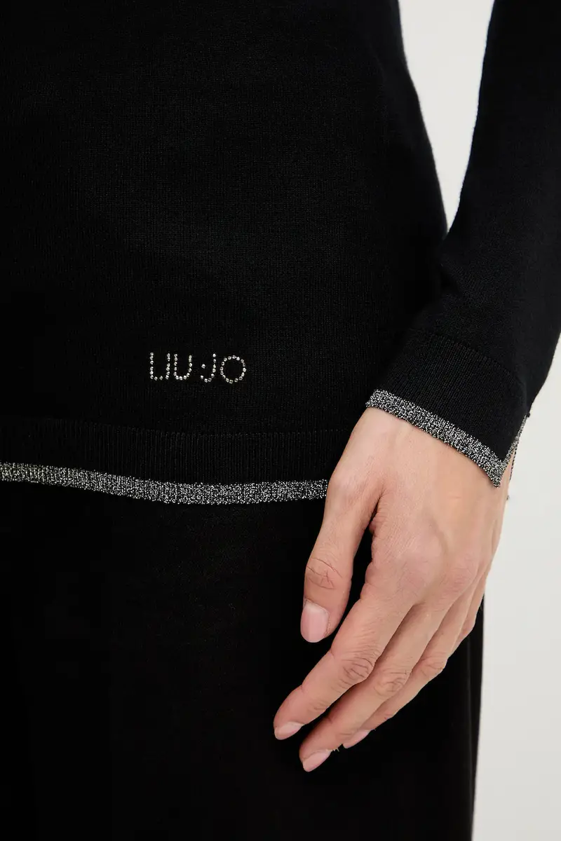 maglione donna colore nero MF5227 MS49I miniatura 5