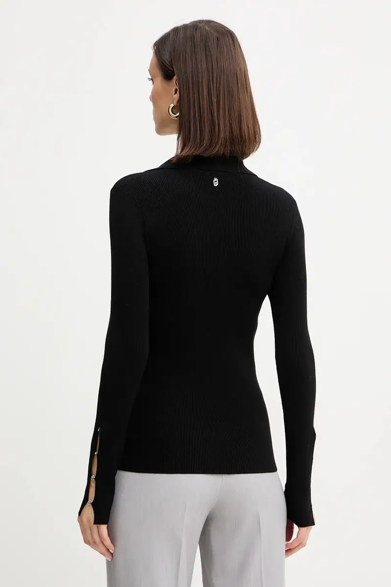 maglione donna colore nero MF5263 MS99E miniatura 3