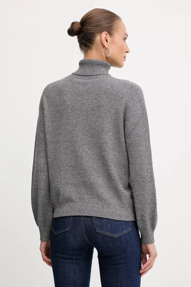 maglione Grigio miniatura 3
