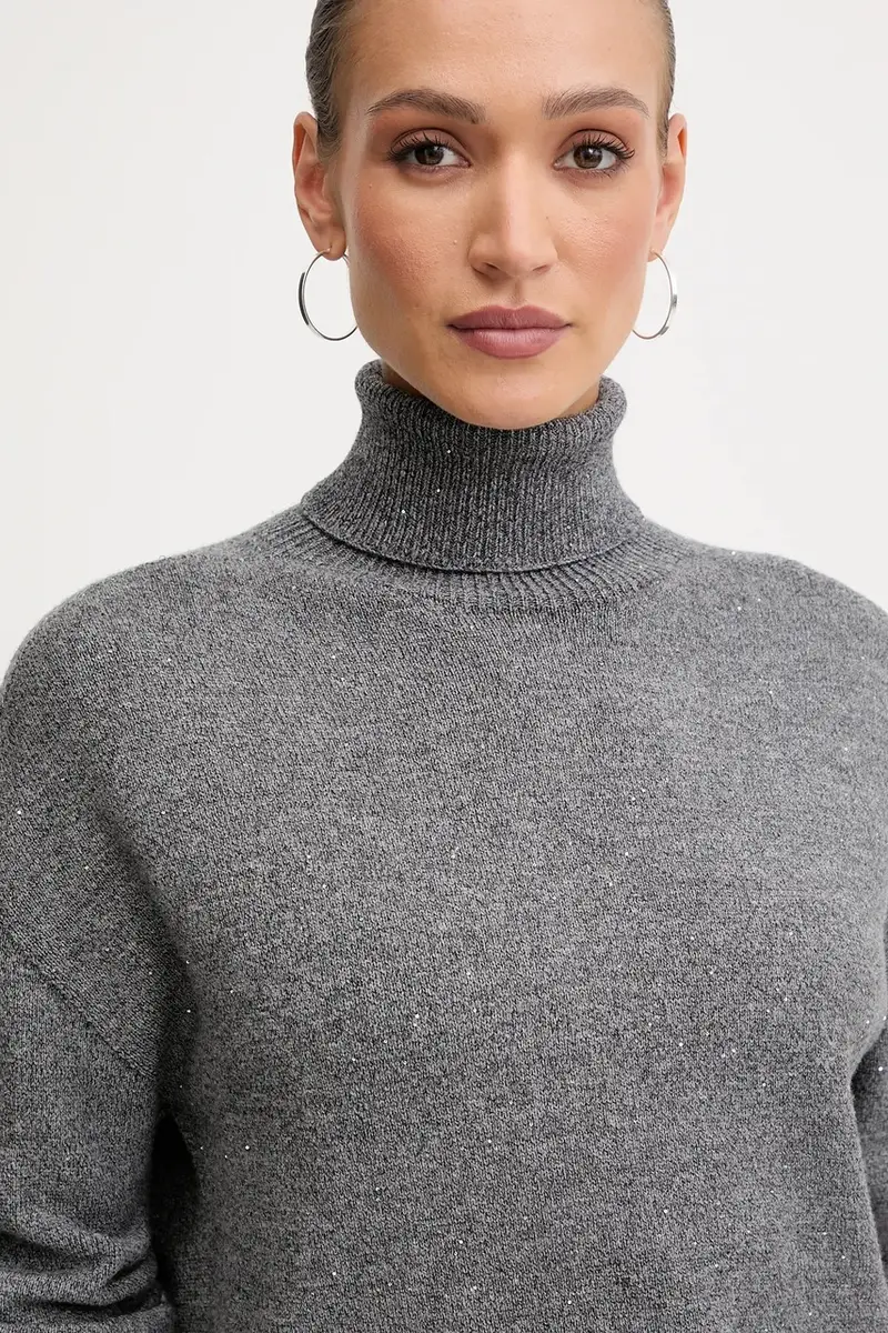 maglione Grigio miniatura 4