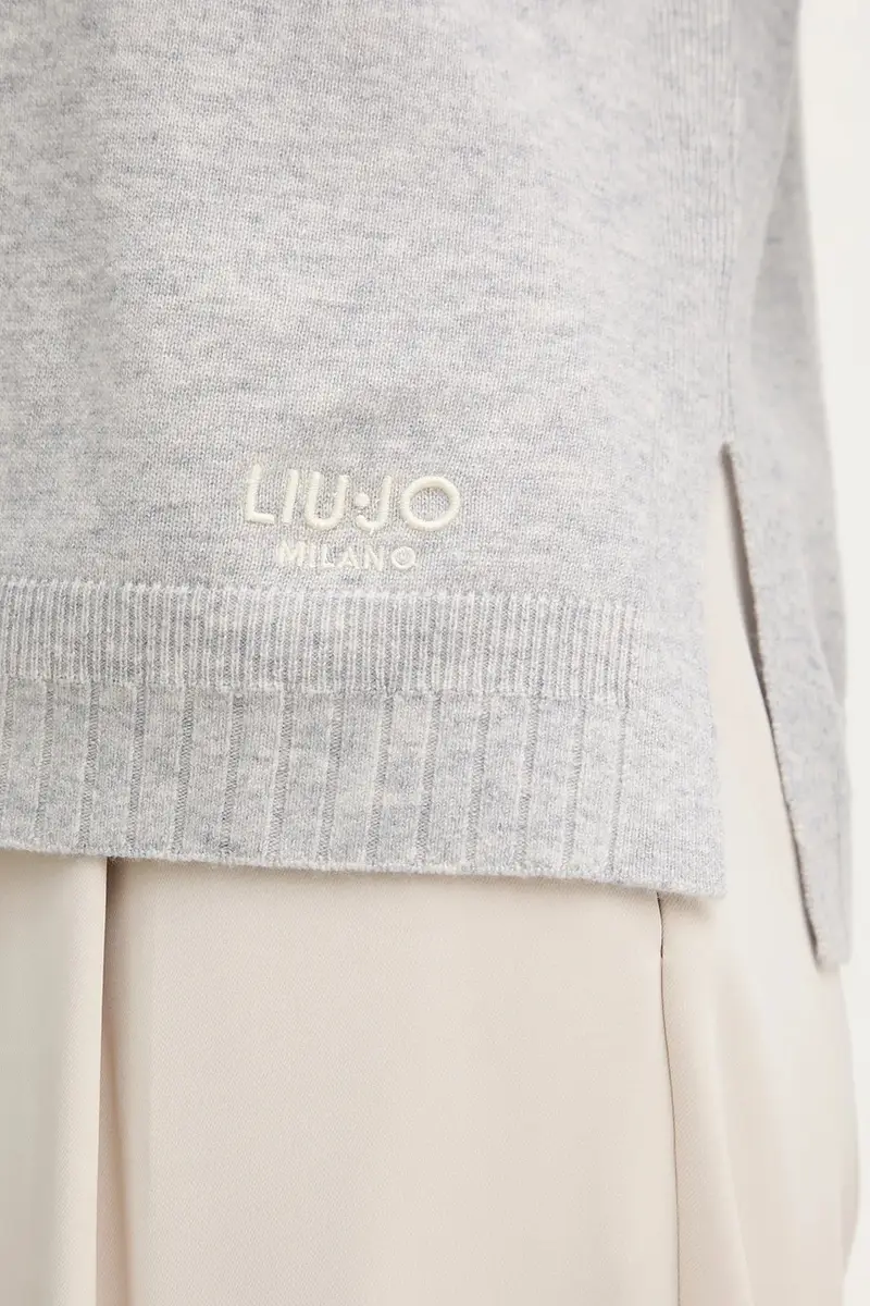 maglione in lana donna colore grigio TF5180.MS026 miniatura 5