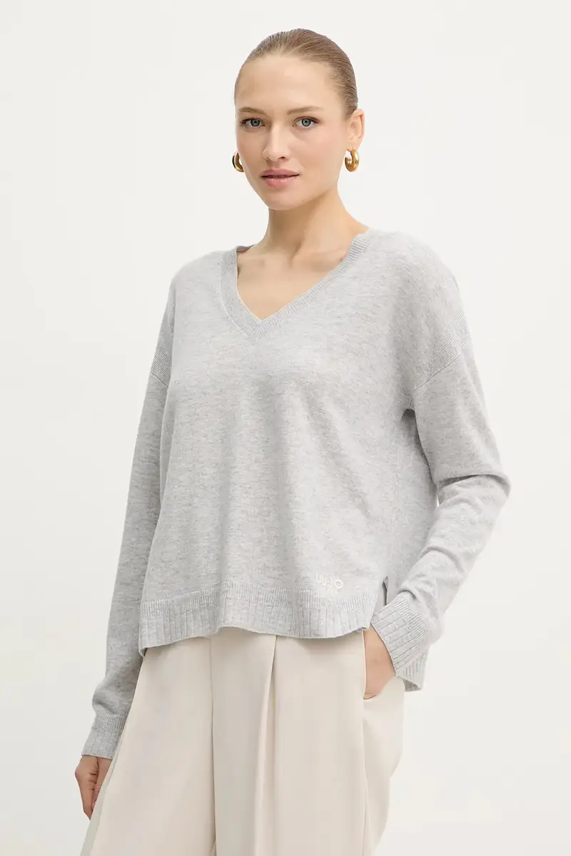 maglione in lana donna colore grigio TF5180.MS026