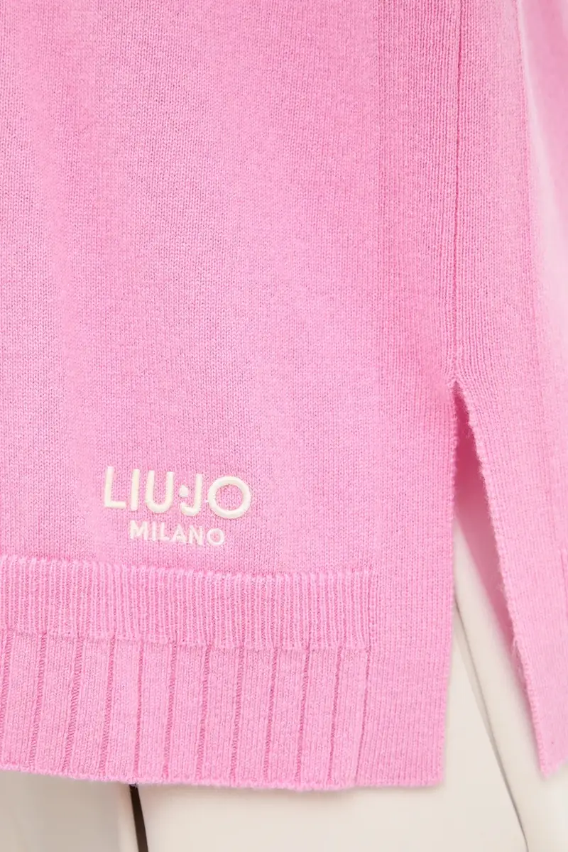 maglione in lana donna colore rosa TF5180.MS026 miniatura 5