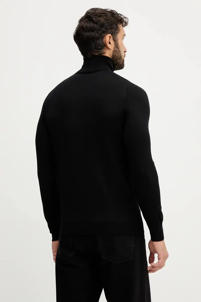 maglione in lana Nero miniatura 3