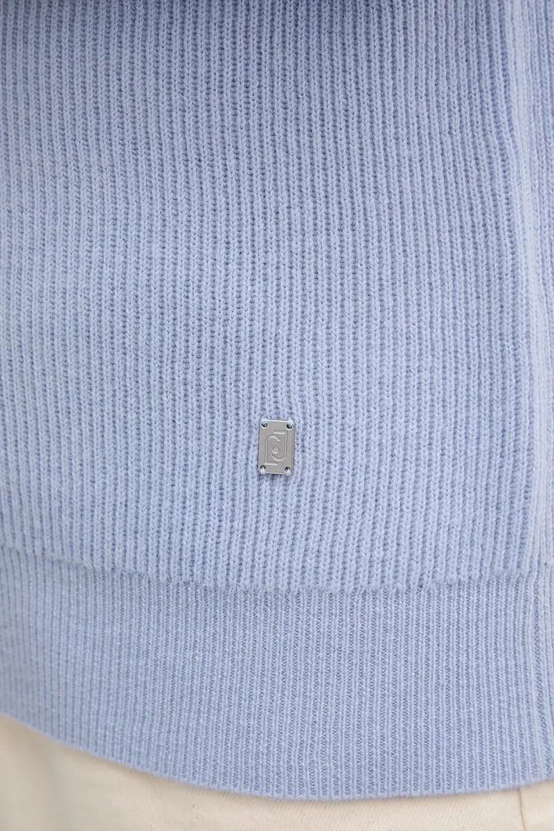 maglione in lana uomo colore blu QF5168.MA23P miniatura 5