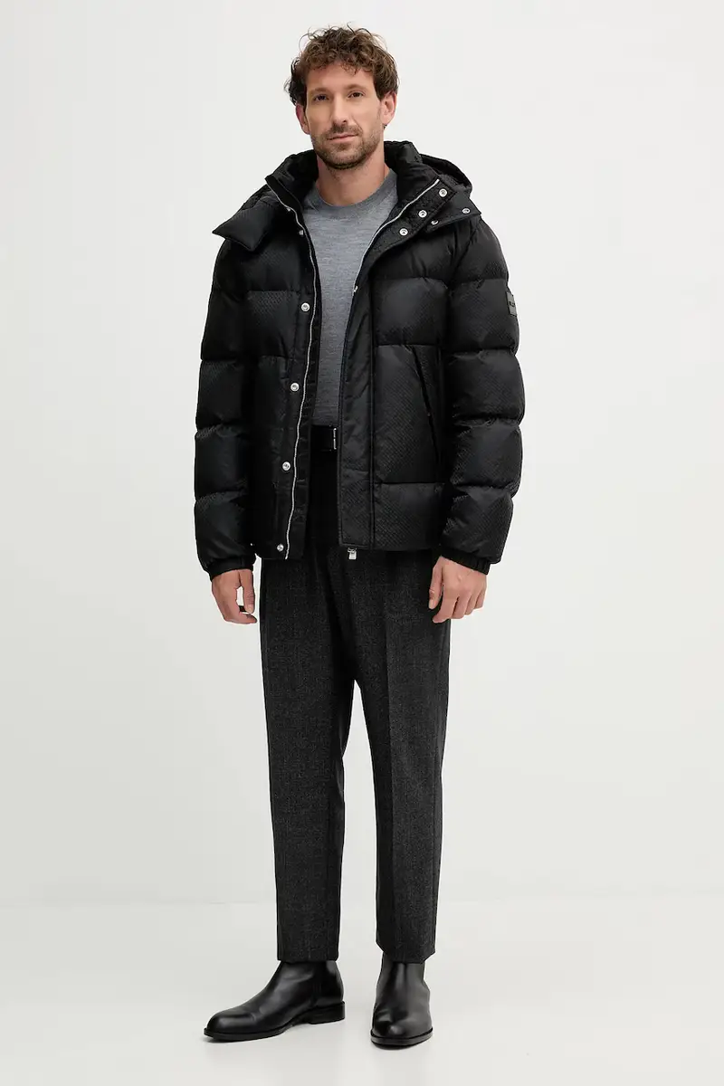 maglione in lana uomo colore grigio QXX068.MA27P miniatura 2