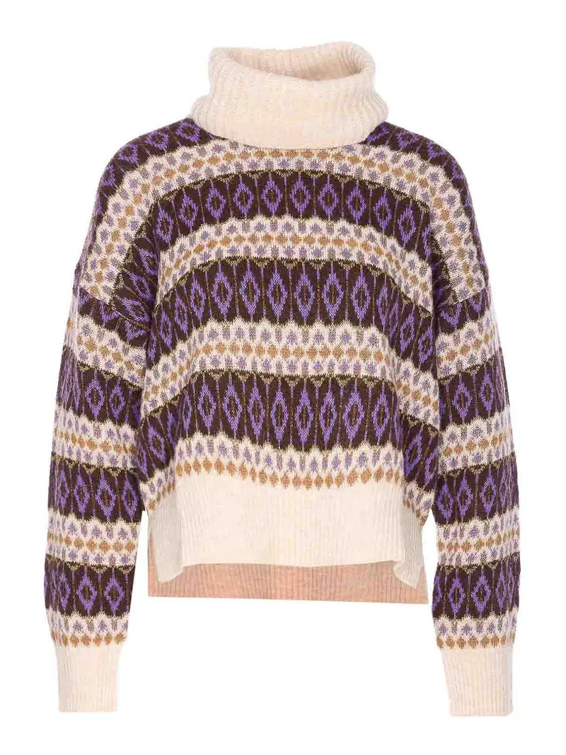 Maglione multicolore