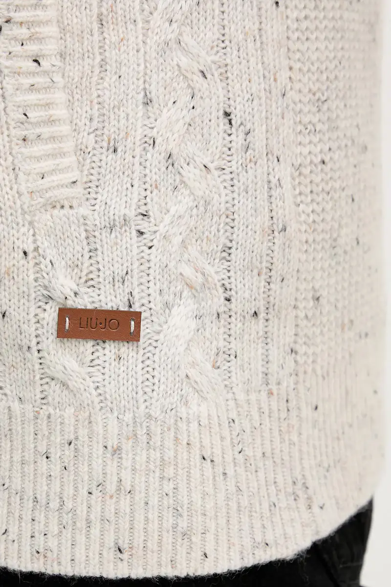 maglione uomo colore beige QF5186.MA13R miniatura 5