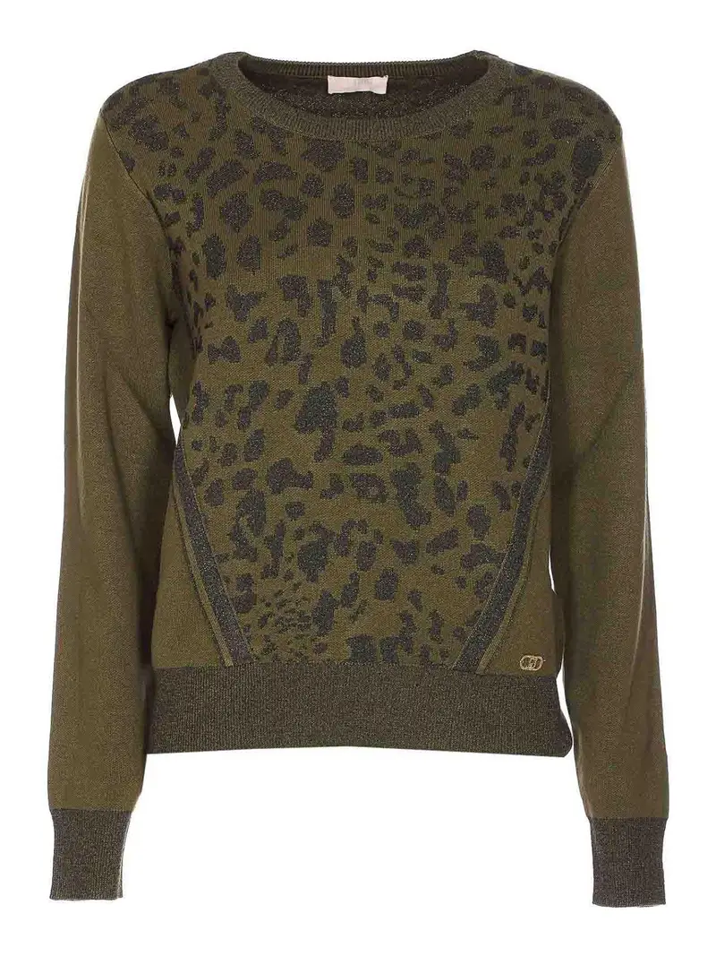 Maglione verde militare