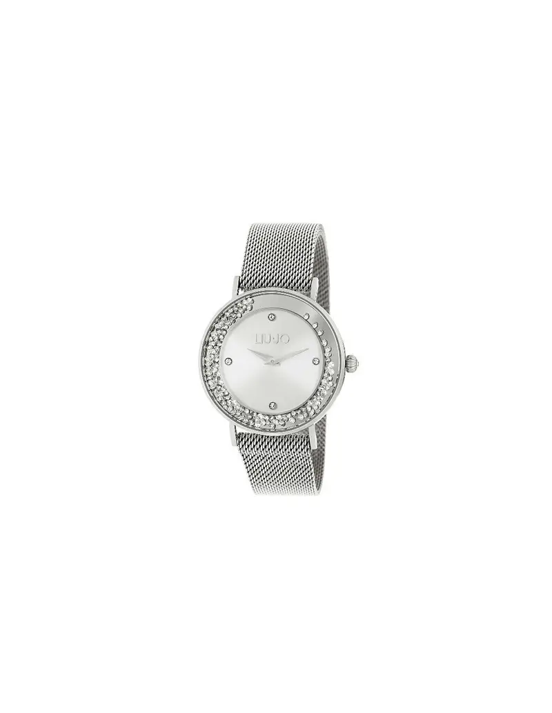 Orologio Liu-Jo LUXURY DANCING SLIM in Acciaio e Cristalli - TLJ1341 Silver