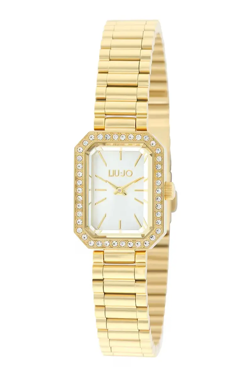 Liu Jo Orologio Oro con Bracciale in Acciaio e Cristalli Svarowski