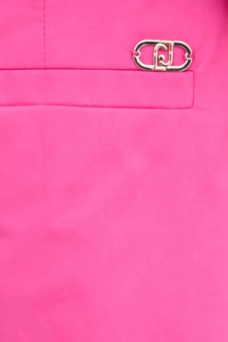 pantaloncini in cotone donna colore rosa WA5175.T4853 miniatura 4