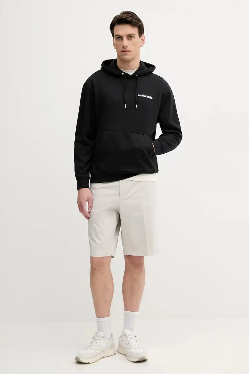 pantaloncini uomo colore grigio QA5199 T8588 miniatura 2