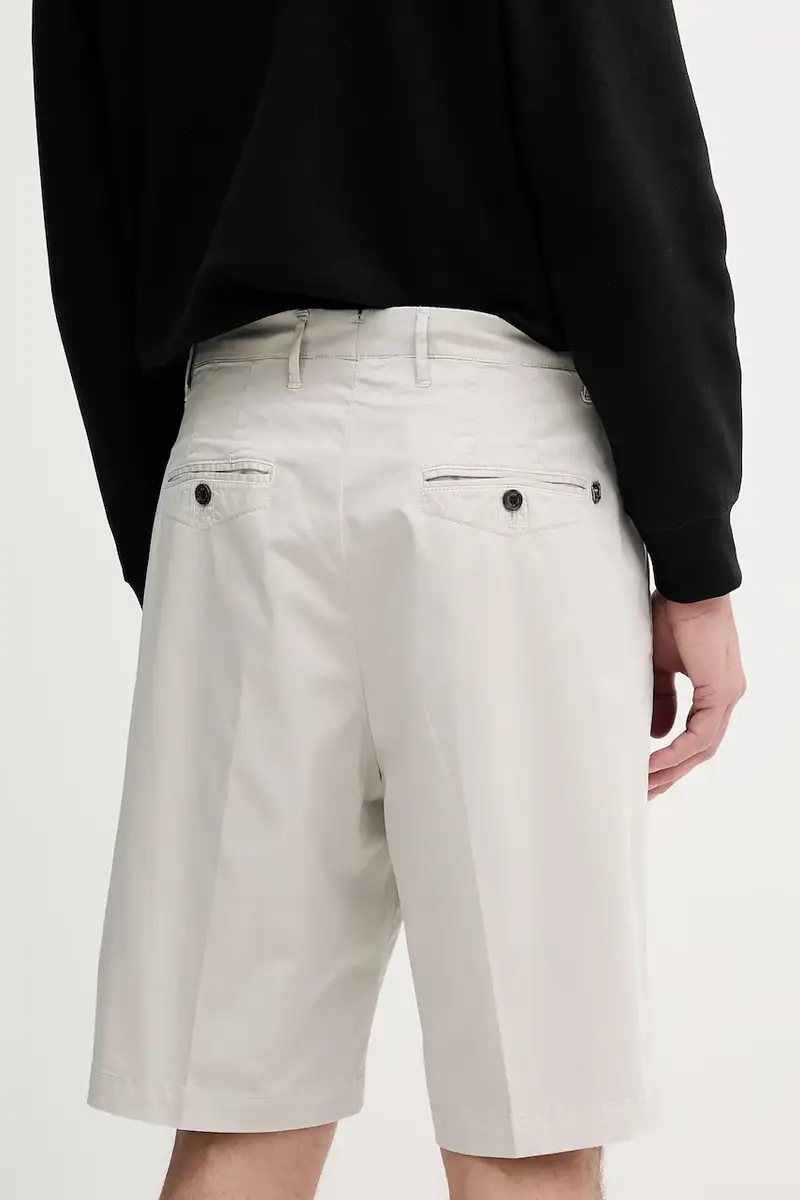 pantaloncini uomo colore grigio QA5199 T8588 miniatura 3