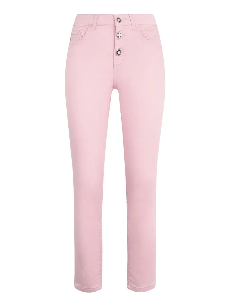 pantalone capri liu jo da donna - rosa