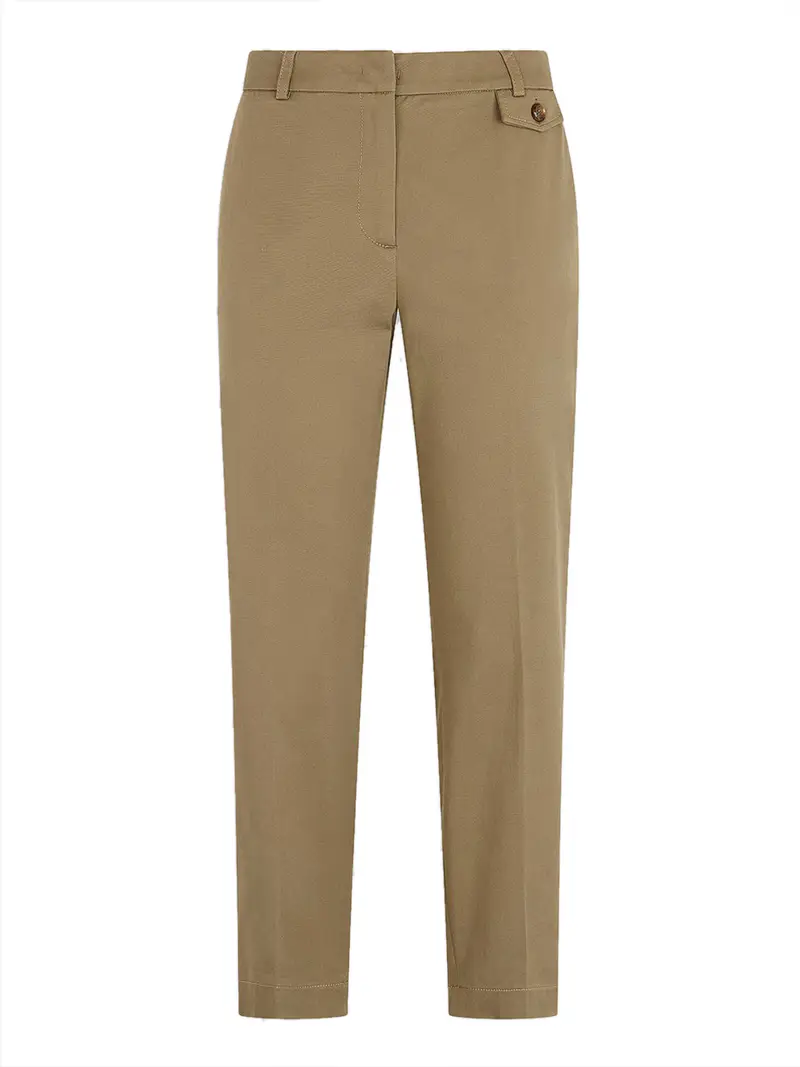 pantalone chino liu jo da donna - verde