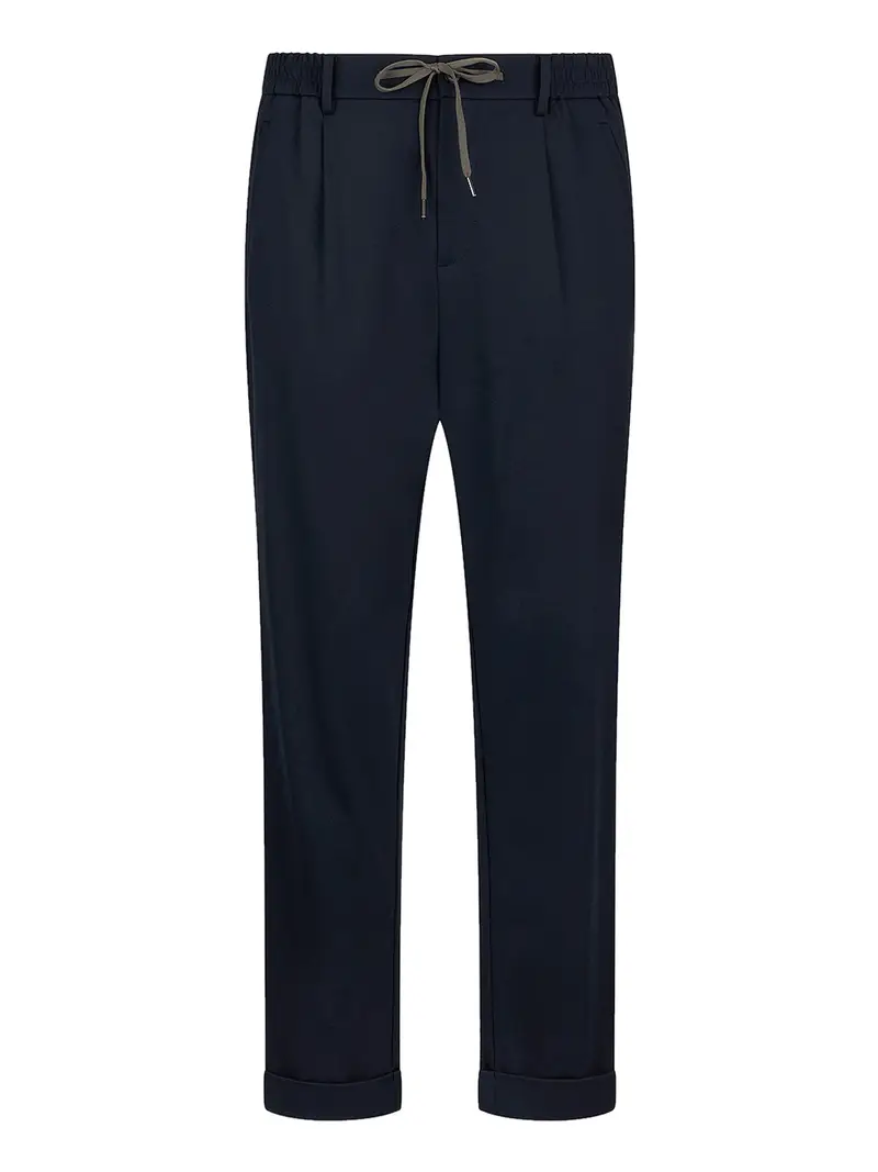 pantalone jogger liu jo da uomo - blu