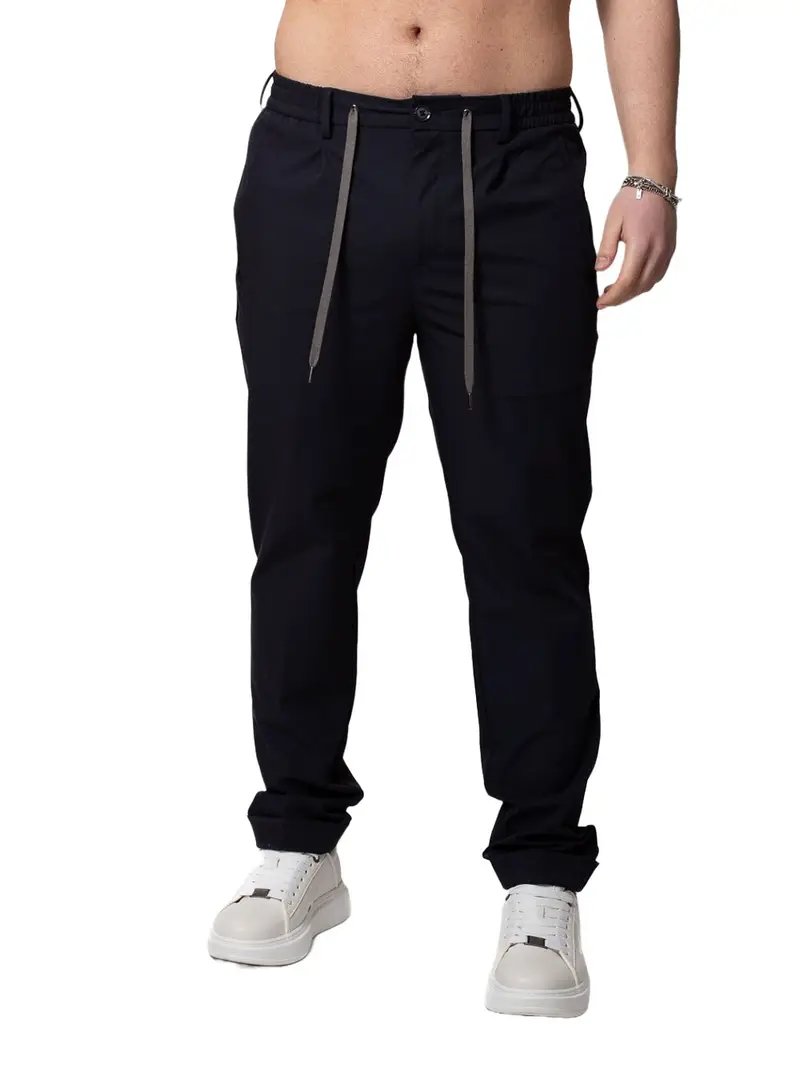 pantalone jogger liu jo da uomo - nero