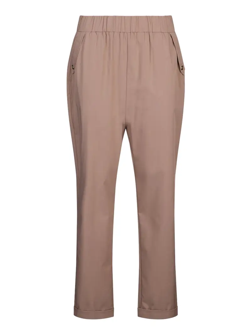 pantalone slim liu jo da donna - marrone
