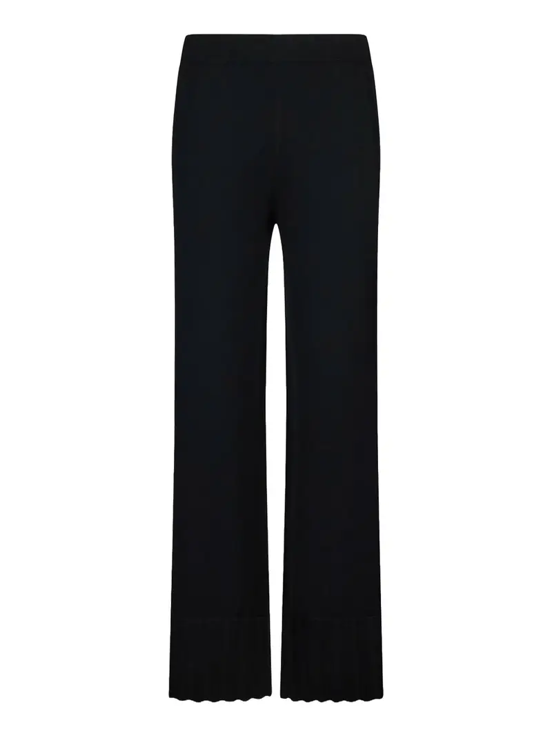 pantalone zampa liu jo da donna - nero