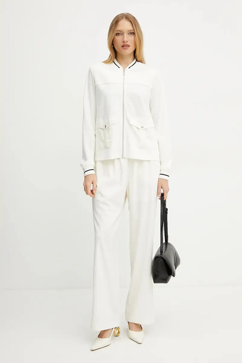 pantaloni donna colore beige TA5204 TS922 miniatura 2