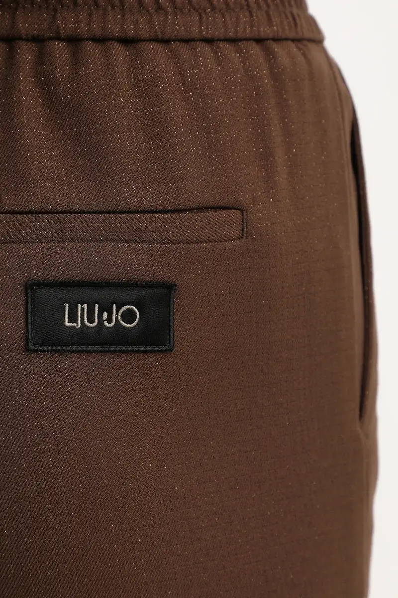 pantaloni donna colore marrone MF5349 T159A miniatura 4