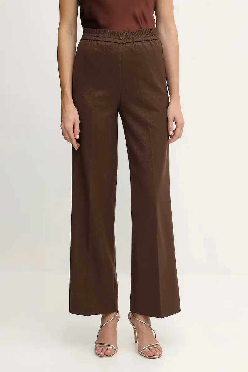 pantaloni donna colore marrone MF5349 T159A