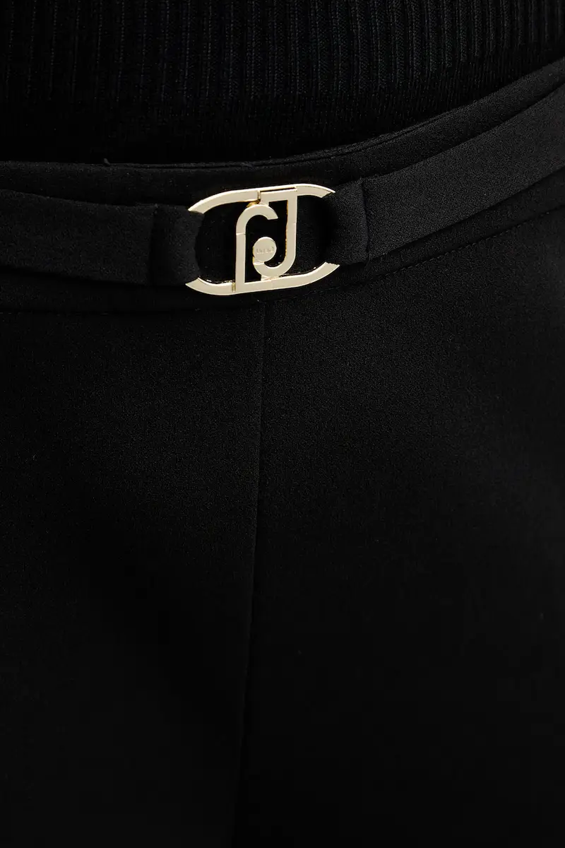 pantaloni donna colore nero MF5260 J1930 miniatura 4