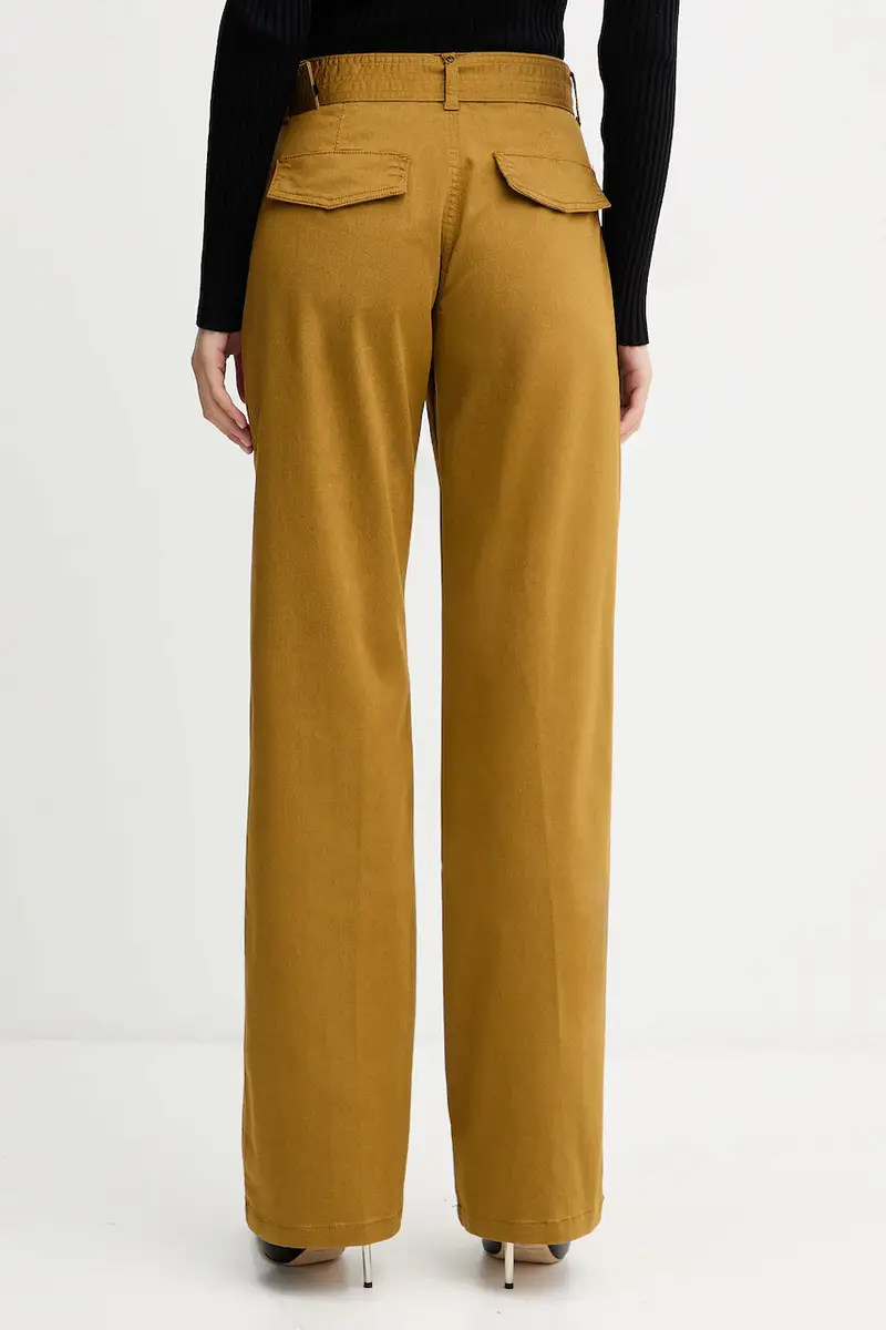 pantaloni donna colore verde MF5259 T7144 miniatura 3