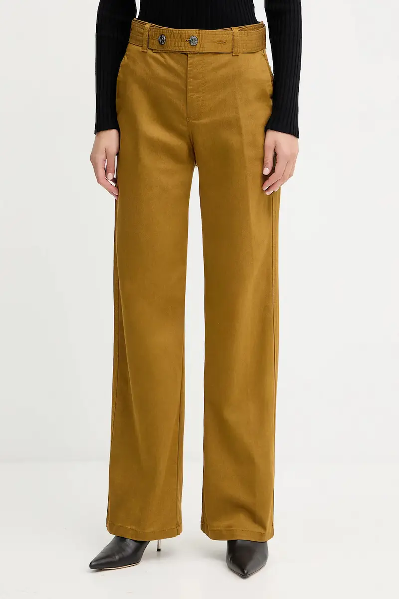 pantaloni donna colore verde MF5259 T7144