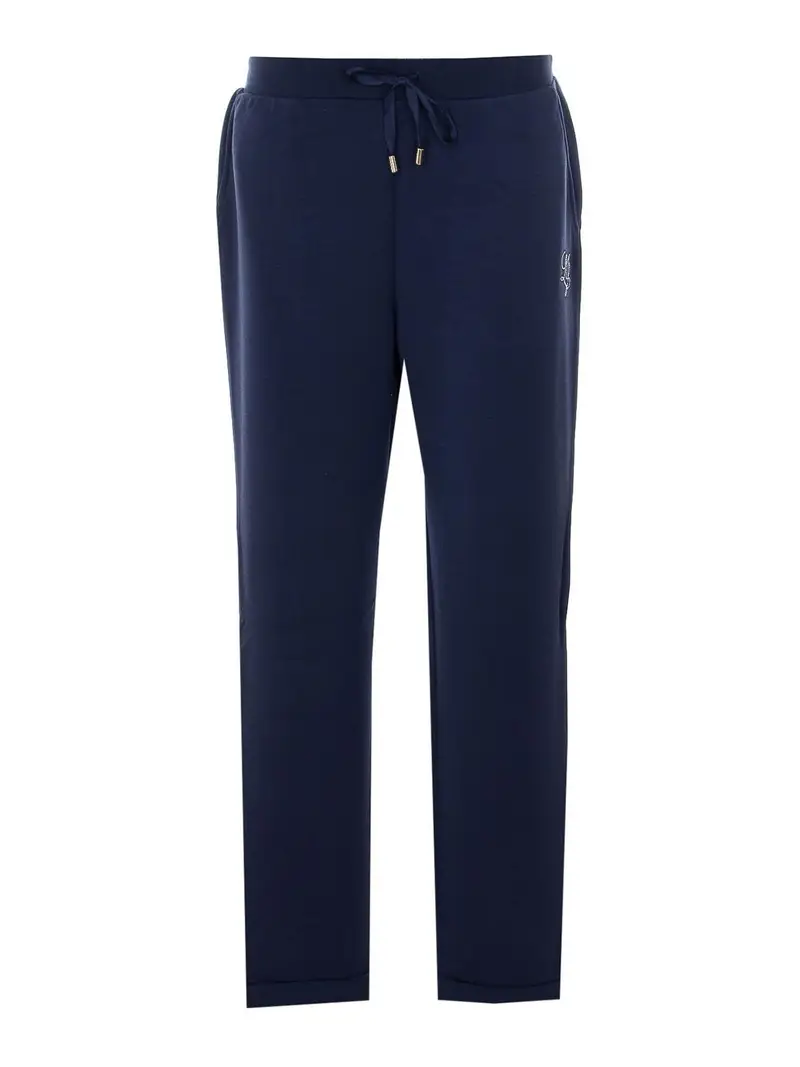 Pantaloni sportivi con logo Night Blue Sky Blu