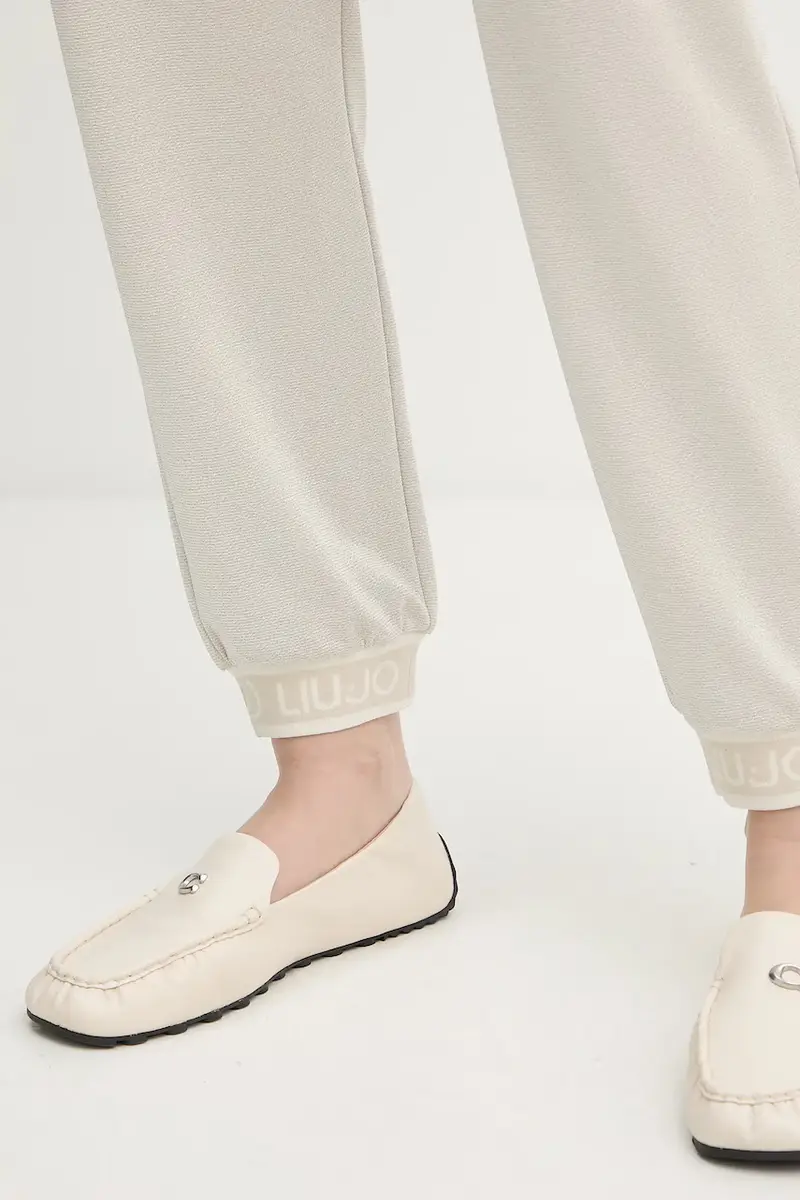 pantaloni tuta donna colore beige TF5284.J4747 miniatura 4