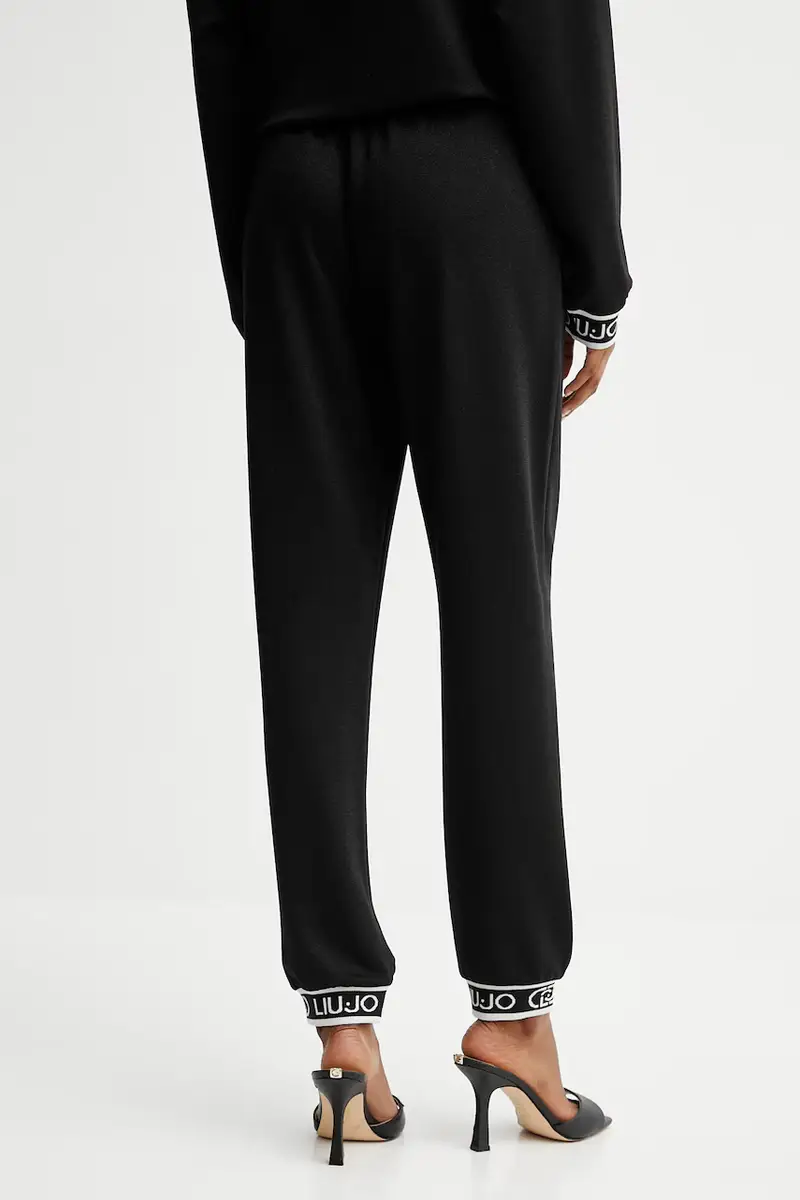 pantaloni tuta donna colore nero TF5284.J4747 miniatura 3