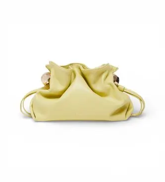 per donna AA6099 E0958 Piccola borsa a tracolla Riccy gialla (OSFA), Casual, Giallo, Poliestere