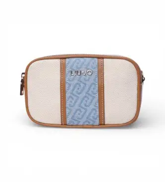 per donna AA6100 T388A Piccola borsa a tracolla (OSFA), Blu, Beige, Casual, Denim, Poliestere