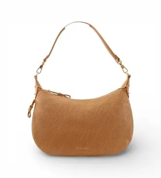 per donna AA6133 ES026 Borsa marrone a mezzaluna (OSFA), Casual, Poliestere